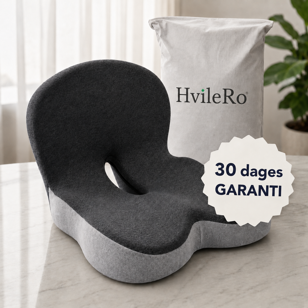 HvileRo™ Ortopædisk Siddepude